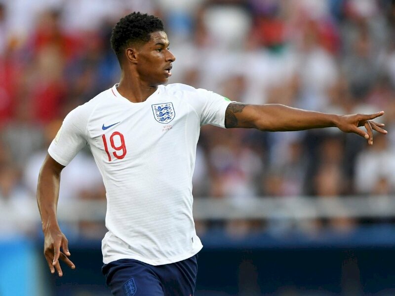 Ảnh Rashford 4K đang thực hiện phối hợp cùng đồng đội