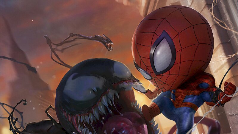 Hình ảnh người nhện Spider Man đẹp mạnh mẽ ấn tượng