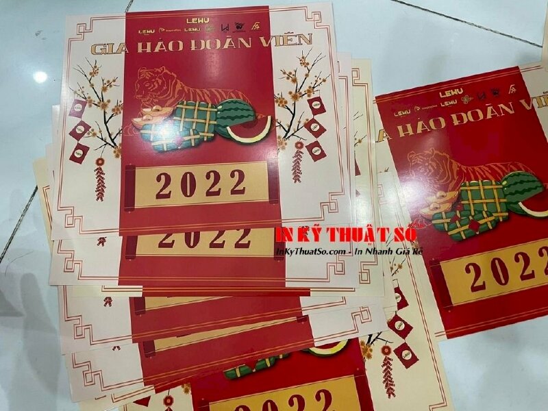Decal dán kính trang trí Tết Nguyên đán tại In Kỹ Thuật Số Since 2006 - Ảnh: 3