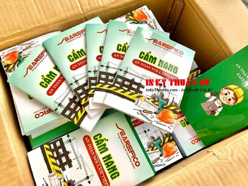 In quyển cẩm nang an toàn nơi làm việc - in cẩm nang cầm tay - In Kỹ Thuật Số Since 2006 - Ảnh: 3