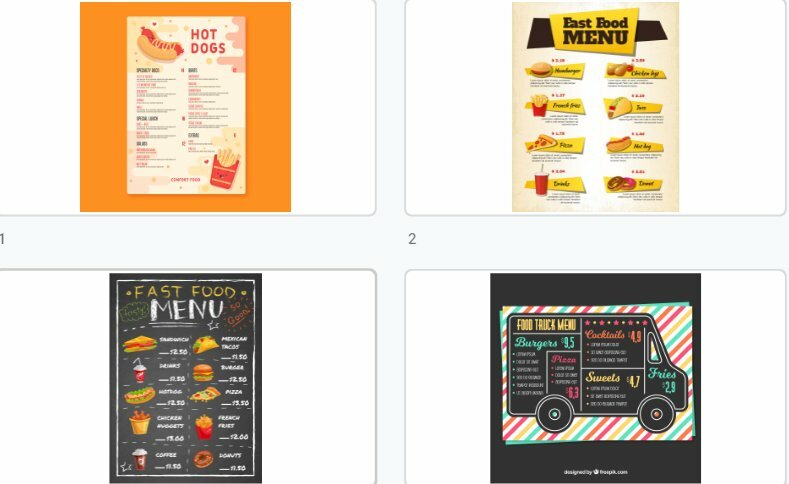 500+ Background menu makanan hd For your restaurant menu design