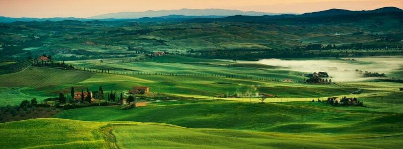 Ảnh bìa nền màu xanh lá cây đẹp ngất ngây