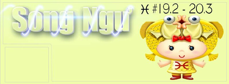 Ảnh bìa Chibi cung song ngư độc đáo