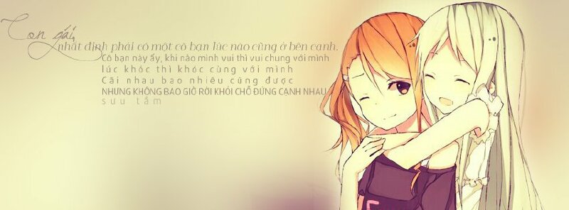 Ảnh bìa đẹp với những câu nói hay về tình bạn chân thành