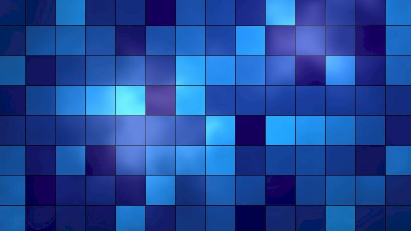 Ảnh bìa facebook ô vuông màu xanh dương