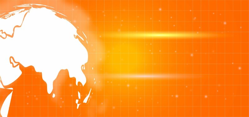 Ảnh bìa quả địa cầu nền màu cam nhạt