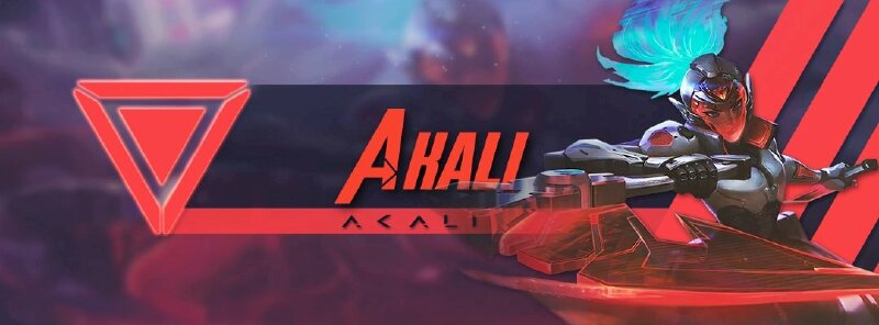 Ảnh bìa facebook tướng Akali trong LMHT