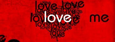 Ảnh bìa facebook tim màu đỏ