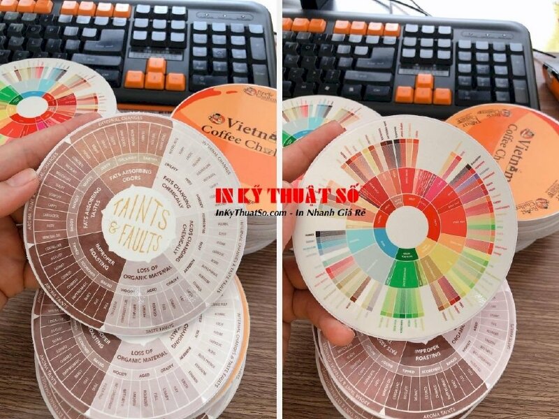 In PP cán format cắt hình tròn ấn phẩm cuộc thi - In Kỹ Thuật Số Since 2006 - Ảnh: 1