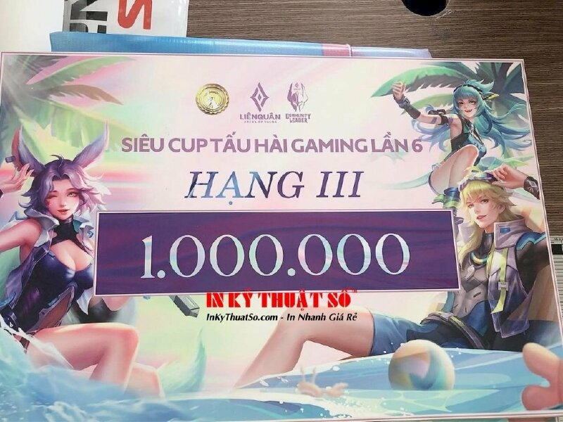 In bảng trao giải thưởng PP bồi formex - In Kỹ Thuật Số Since 2006 - Ảnh: 1