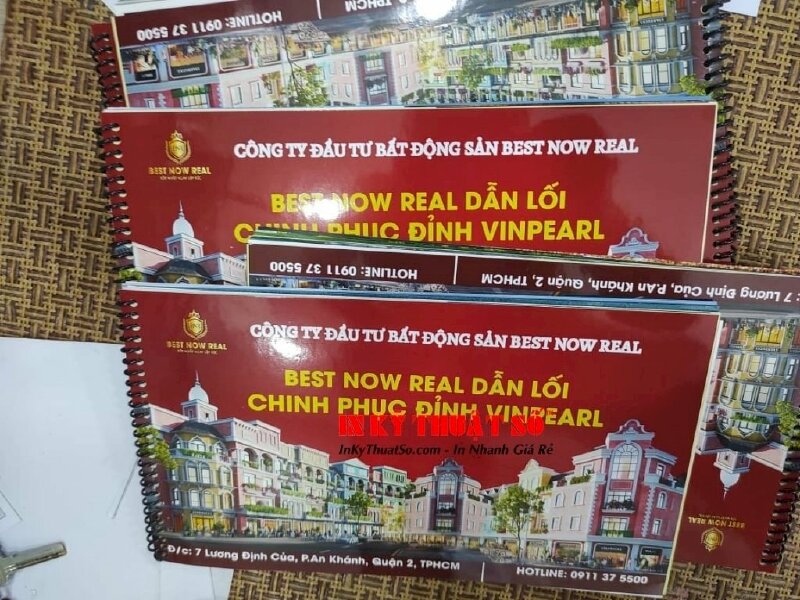 In Catalogue nhựa đóng gáy lò xo - Marketing tốt với Catalogue - In Kỹ Thuật Số Since 2006 - Ảnh: 5
