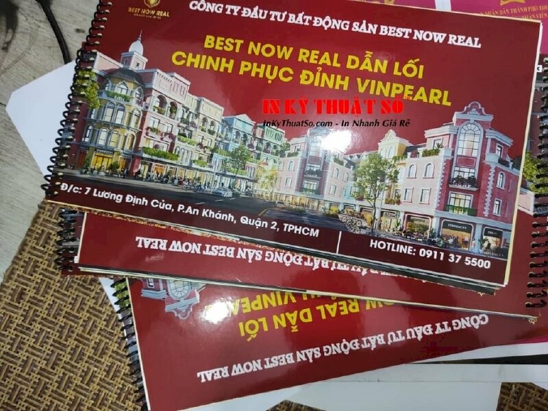 In Catalogue nhựa đóng gáy lò xo - Marketing tốt với Catalogue - In Kỹ Thuật Số Since 2006 - Ảnh: 4