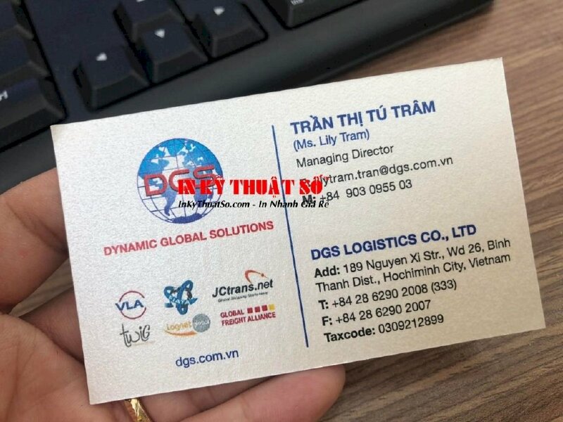 In danh thiếp công ty vận tải - In Kỹ Thuật Số Since 2006 - Ảnh: 1