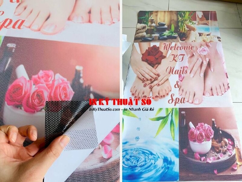 In Decal lưới dán kính giá rẻ - In nhanh lấy liền tại TPHCM - Ảnh: 2