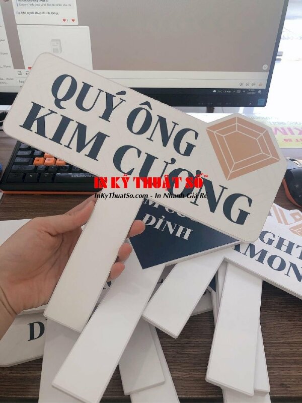 In hashtag sự kiện tại cửa hàng kim cương - In Kỹ Thuật Số Since 2006 - Ảnh: 1