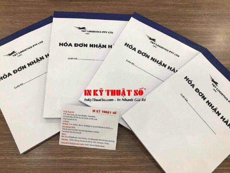 In hóa đơn nhân hàng 3 liên cho công ty vận tải - In Kỹ Thuật Số Since 2006 - Ảnh: 3
