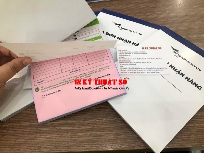 In hóa đơn nhân hàng 3 liên cho công ty vận tải - In Kỹ Thuật Số Since 2006 - Ảnh: 2