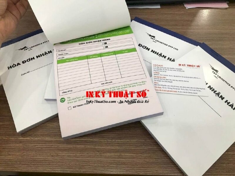 In hóa đơn nhân hàng 3 liên cho công ty vận tải - In Kỹ Thuật Số Since 2006 - Ảnh: 1