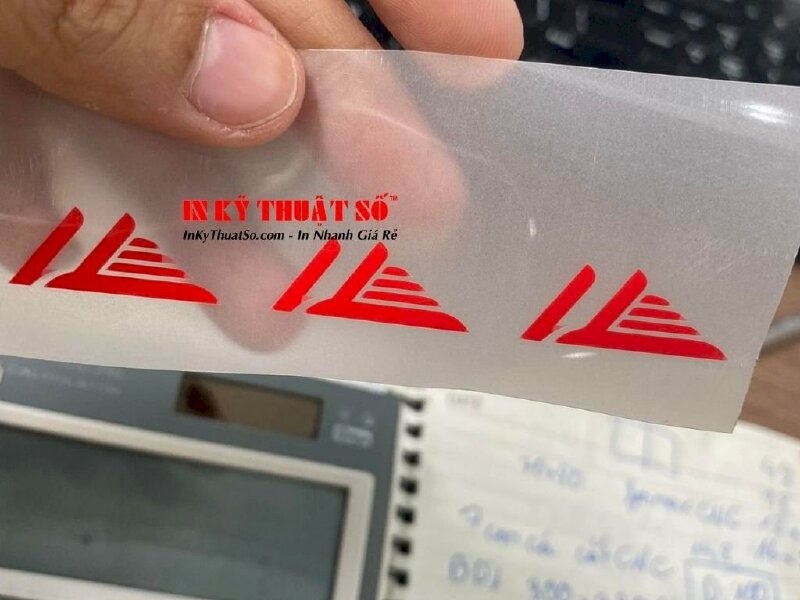 In Decal PU cán keo định hình - In Kỹ Thuật Số Since 2006