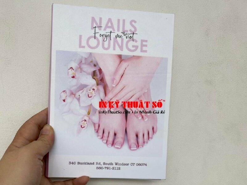 In menu Nails bằng tiếng Anh - In Kỹ Thuật Số Since 2006 - Ảnh: 3