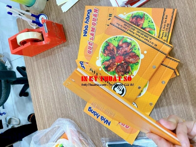 In menu nhà hàng hải sản & chim TPHCM - In Kỹ Thuật Số Since 2006 - Ảnh: 4