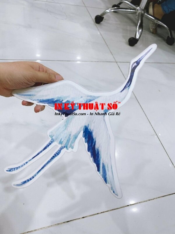 In mô hình chim hạc PP cán format - In Kỹ Thuật Số Since 2006