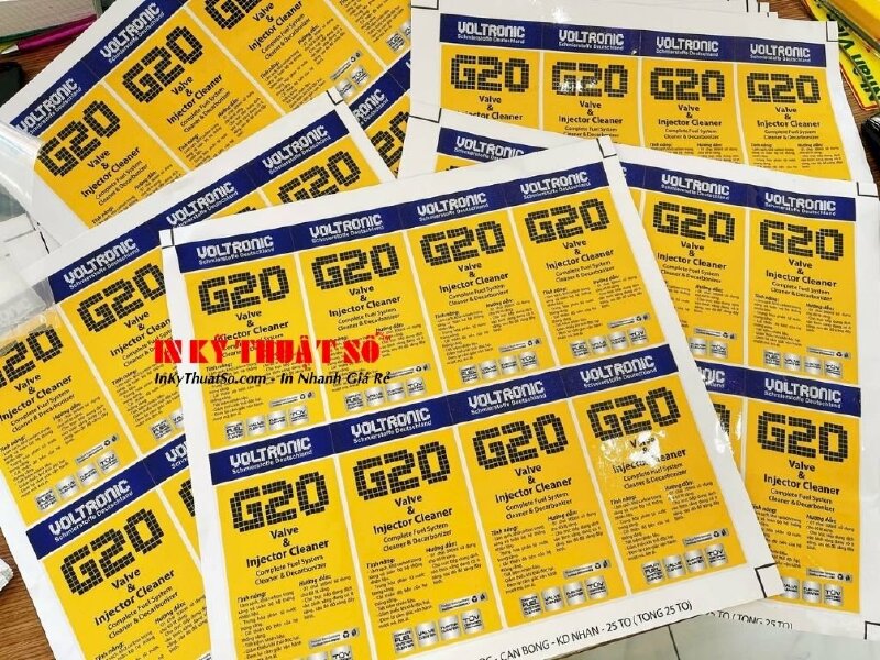 In tem decal sữa cán màng bế chuẩn đẹp - In Kỹ Thuật Số Since 2006 - Ảnh: 2