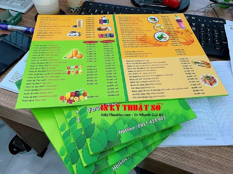 In menu quán trà sữa ăn vặt - thiết kế menu trà sữa ăn vặt đẹp, đơn giản, dễ gọi món - Ảnh: 4