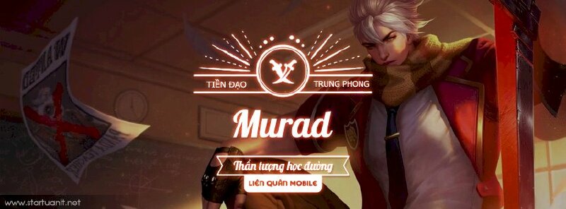 Ảnh bìa facebook vị tướng Murad trong liên quân