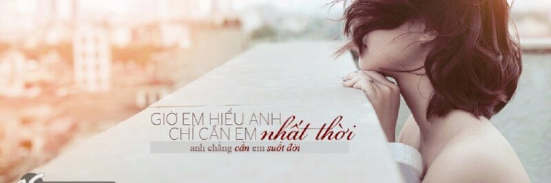 Ảnh bìa facebook thất tình ý nghĩa cho nữ 2