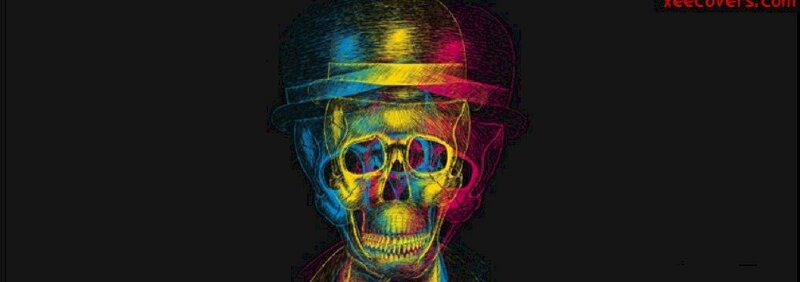 Ảnh bìa facebook đầu lâu 3D độc đáo