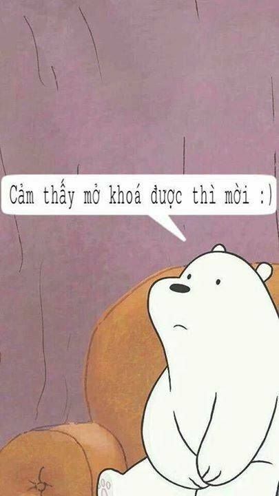 Hình nền điện thoại có chữ cute làm màn hình khóa