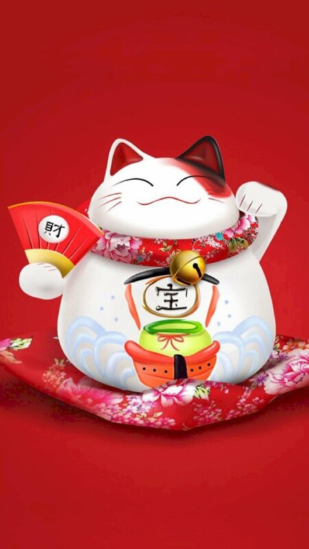 Top 100 hình ảnh và nền mèo thần tài và các vị thần ngộ nghĩnh độc đáo |  Gato chino de la suerte, Gato de la fortuna, Dibujos japoneses
