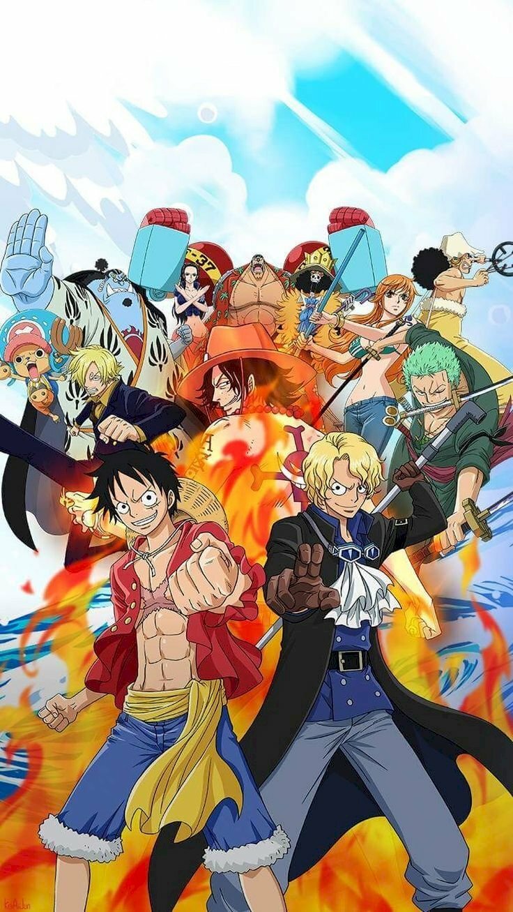 Tham gia cuộc phiêu lưu đầy hấp dẫn của Luffy và thủy thủ đoàn trong bộ hình  nền One Piece siêu đẹp