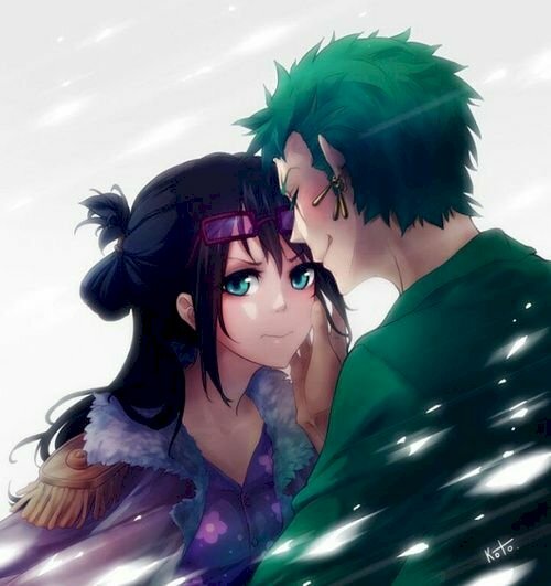 Ảnh cặp One Piece Zoro và Tashigi đẹp nhất