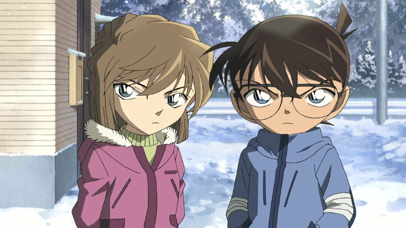 Ảnh Haibara và Conan ngầu nhất