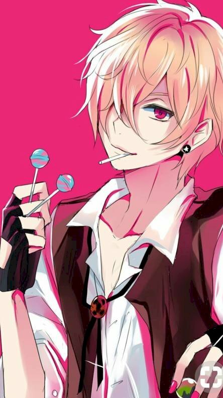 Ảnh anime phái mạnh ngầu xinh tươi rét mướt lùng ngậm kẹo