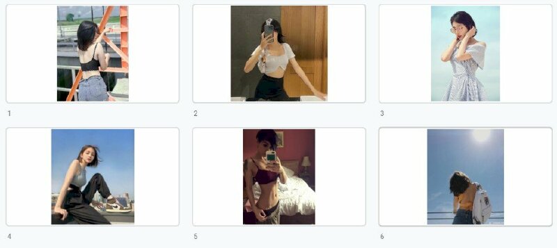 Ảnh con gái tóc ngắn chụp dáng - InKyThuatSo