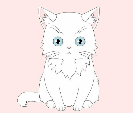 Ảnh mèo cute hoạt hình hình mèo cute anime dễ thương nhất  METAvn