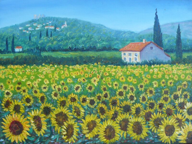 art oil painting sunflowers sunflower field flower 1632498 pxhere com 10 14 00 04