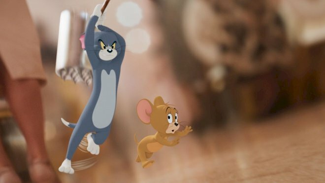 Hình ảnh mèo Tom đuổi chuột Jerry 3D