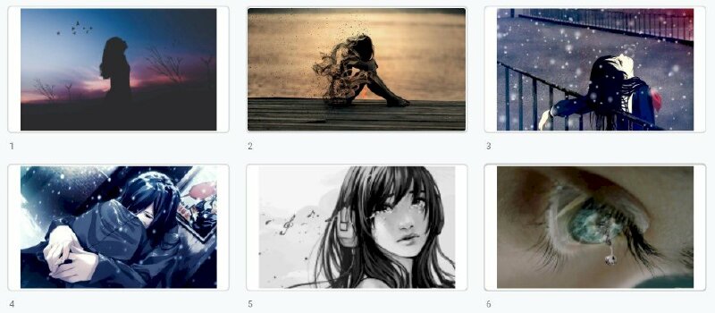 Hình ảnh cô gái buồn cô đơn