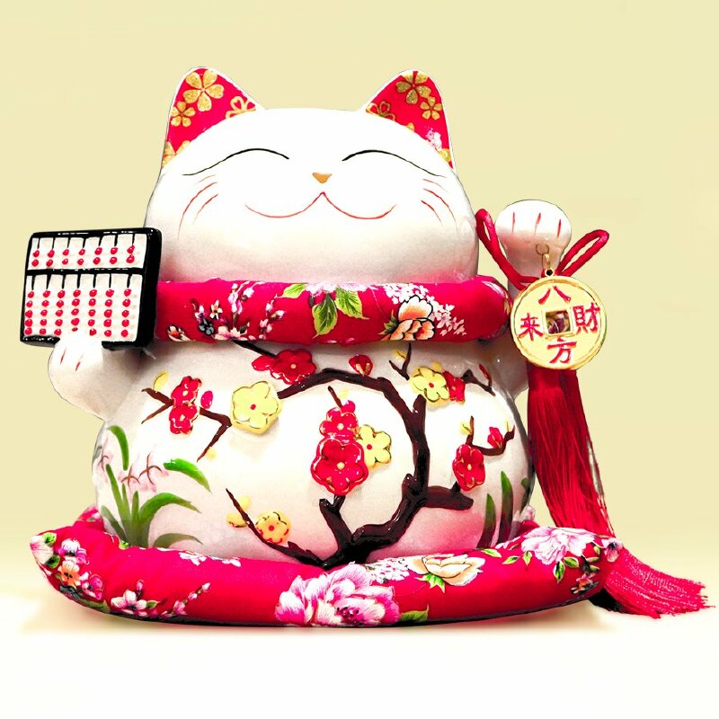 Hình ảnh mèo thần tài may mắn cực đẹp