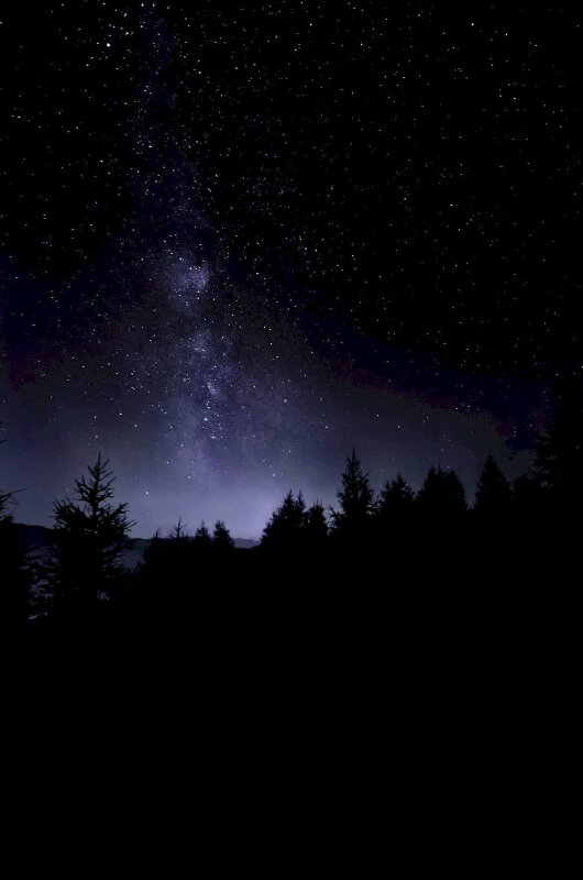 Hình nền khung trời về tối nhiều sao cho tới năng lượng điện thoại