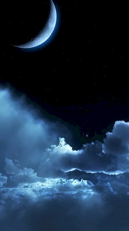 Hình nền khung trời về tối nhiều mây cho tới Smartphone tuyệt đẹp