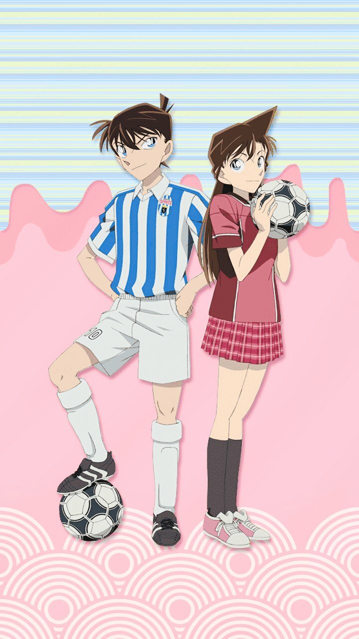 Shinichi & Ran | Phim hoạt hình, Anime, Đang yêu