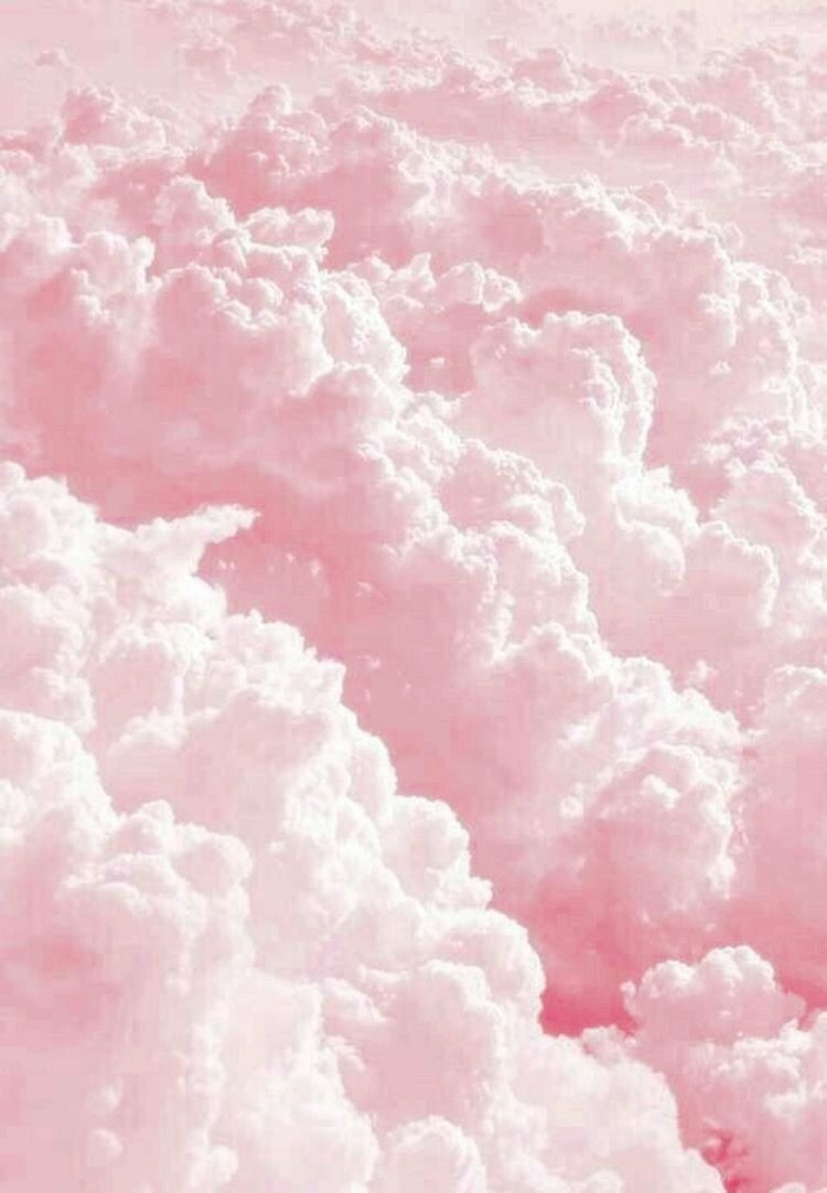 Mây hồng trên bầu trời  Giấy dán tường dải ngân hà Nhật ký nghệ thuật  Bầu trời