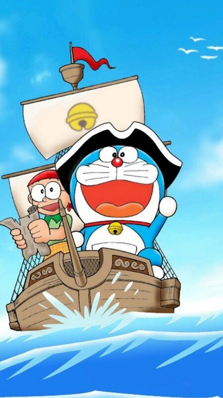 Hình Nền Nobita Và Doraemon | TikTok