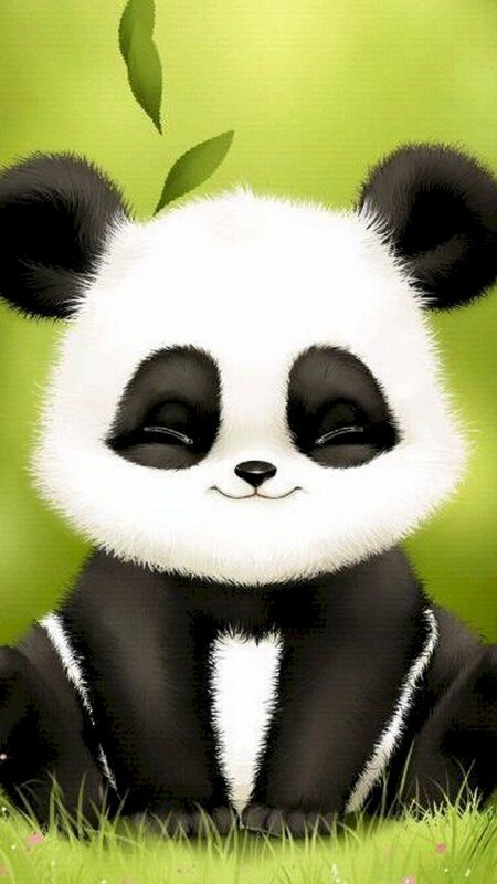 Những hình nền Cute dễ thương cho điện thoại  Panda art Panda  wallpapers Cute panda wallpaper