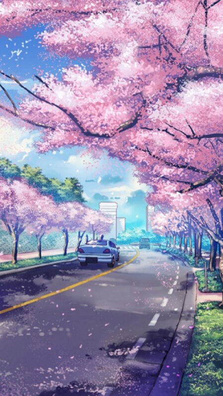 Hình nền điện thoại phong cảnh anime đẹp, chất cho điện thoại